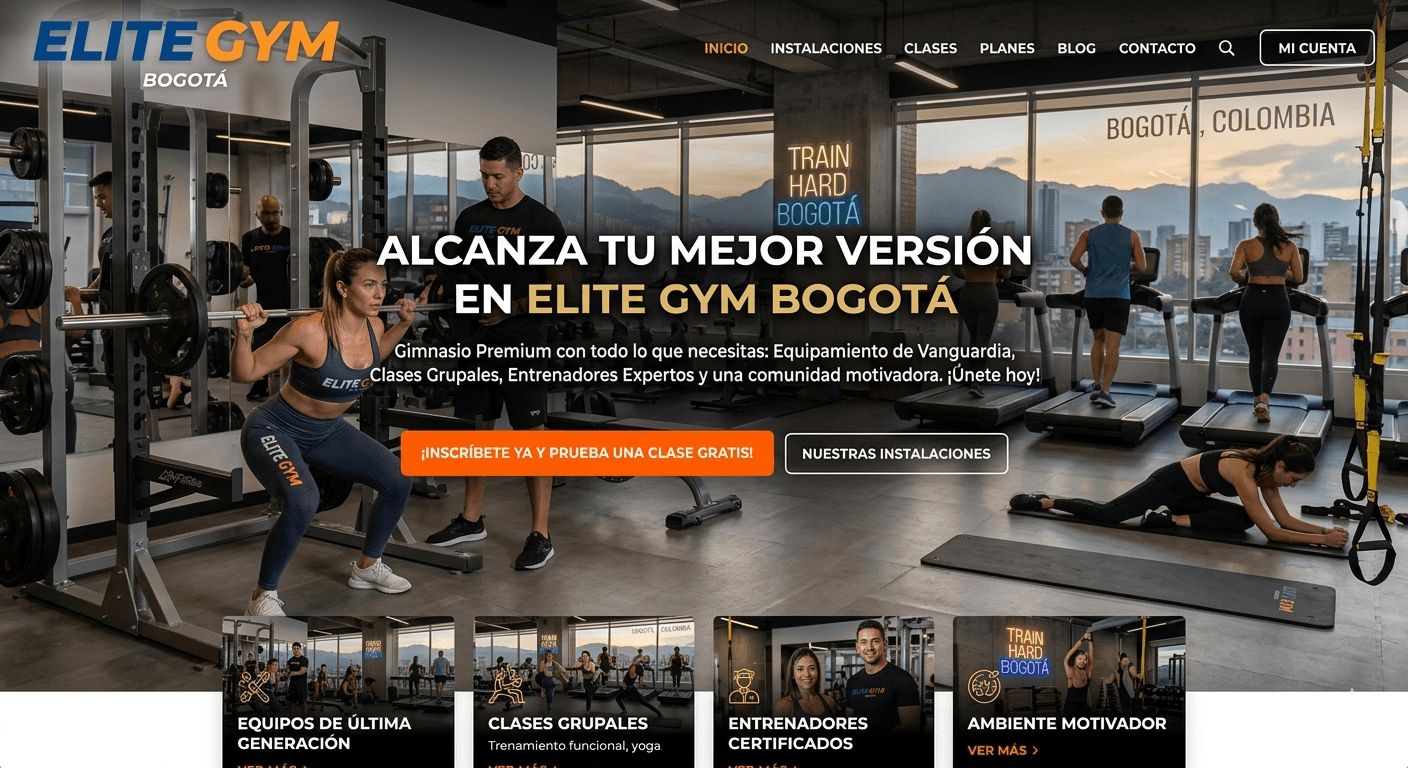 Actualización y mantenimiento de página web corporativa Bogotá